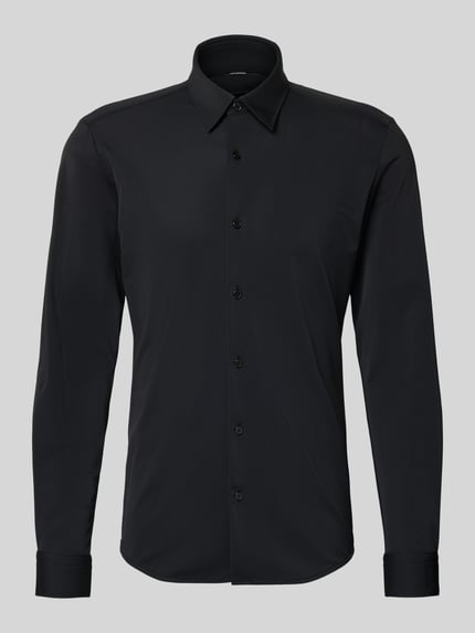 Slim Fit Freizeithemd mit Kentkragen Modell 'P-ROAN' Shop The Look MANNEQUINE