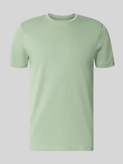 Christian Berg Men t-shirt z bawełny z okrągłym dekoltem Trzcinowy 2