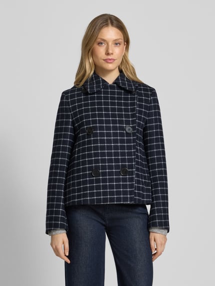 windsor. Regular Fit Jacke aus Woll-Mix Marine 4