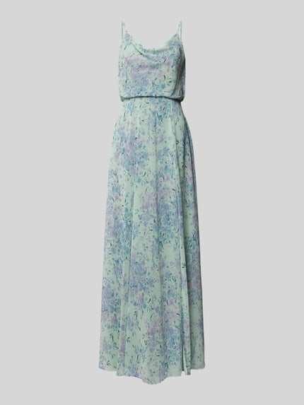 Jake*s Cocktail Abendkleid mit floralem Muster Mint 2