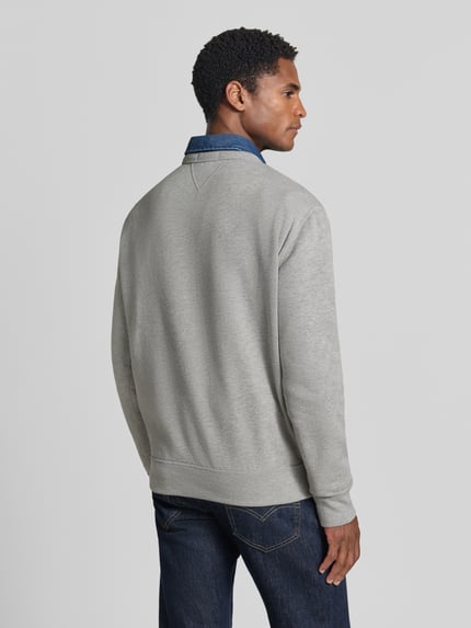 Polo Ralph Lauren Regular Fit Sweatshirt aus Baumwoll-Mix Hellgrau Melange 5