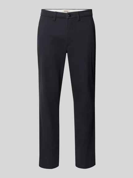 JACK & JONES Straight Fit Chino mit Gesäßtaschen Modell 'Stollie' Marine 2