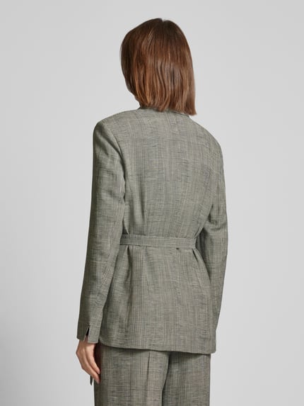 windsor. Blazer aus Viskose-Leinen-Mix Mittelgrau 5