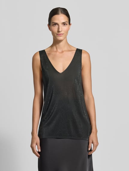 BOSS Top aus Viskose Black 4
