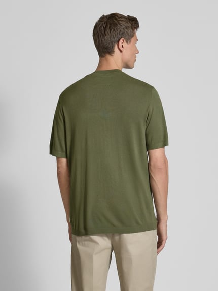 JACK & JONES Premium Regular Fit T-Shirt mit Rundhalsausschnitt Modell 'WILLIAM' Oliv 5