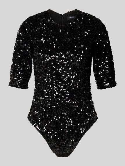 Body mit Paillettenbesatz Modell 'CAMMIE' Shop The Look MANNEQUINE