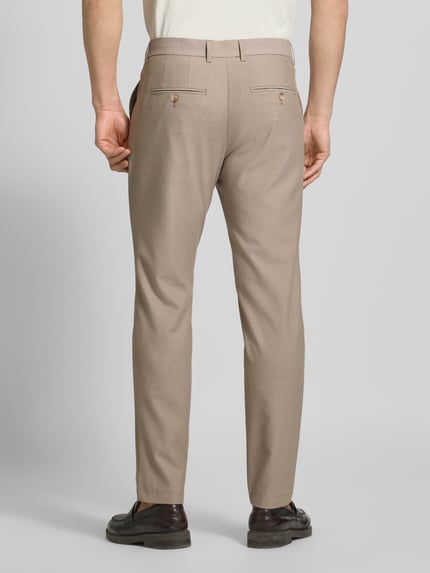 Matinique Skinny Fit Hose mit Eingrifftaschen Modell 'MAliam' Beige 5