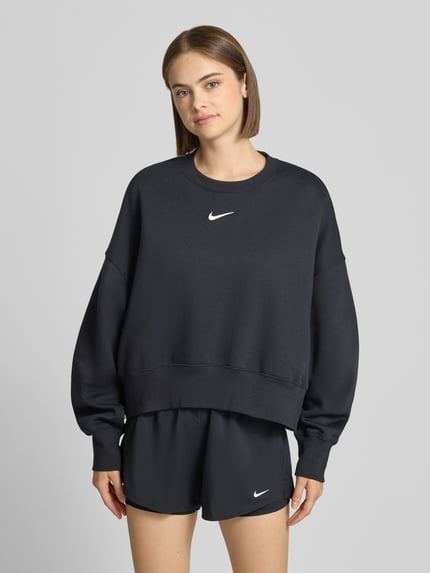 Nike Sweatshirt mit Logo Modell 'Phoenix' Black 4
