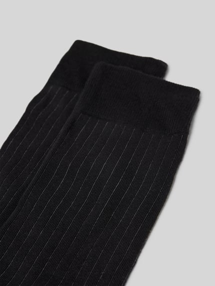 JOOP! COLLECTION Sokken met structuurmotief, model 'MEN PREMIUM ESSENTIAL' Zwart - 2