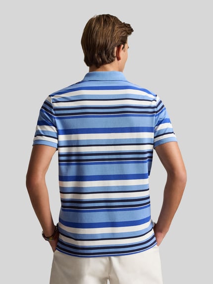 Polo Ralph Lauren Regular Fit Poloshirt aus reiner Baumwolle Blau 5