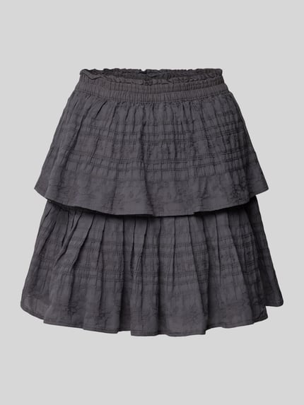Jake*s Casual Spódnica mini z efektem stopniowania Ciemnoszary 2