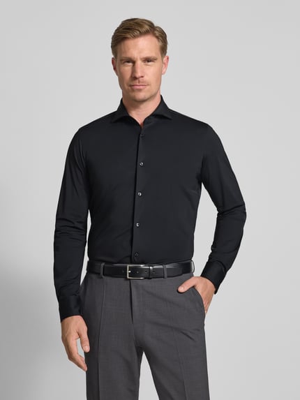 JOOP! COLLECTION Slim Fit Business-Hemd mit Knopfleiste Weiss 4