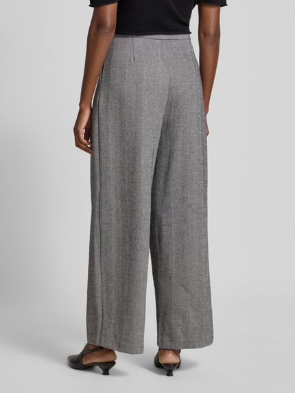 LOLLYS LAUNDRY Hose mit weitem Bein Modell 'Zola' Mittelgrau 5