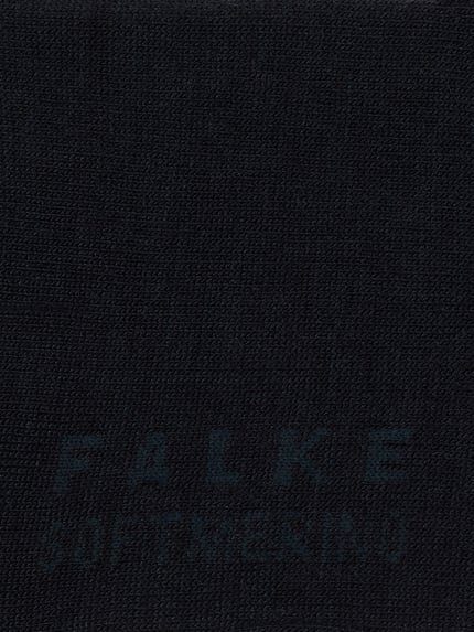 FALKE Skarpety z napisem z logo model ‘SOFTMERINO’ Granatowy 2
