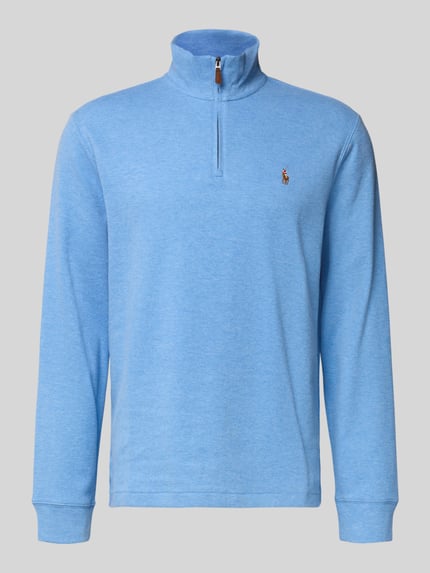 Polo Ralph Lauren Gebreide pullover met opstaande kraag Koningsblauw - 2