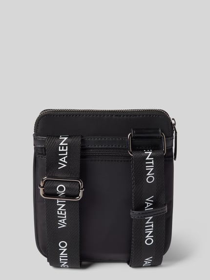Valentino Bags Crossbody Bag mit Label-Print Modell 'BANDOLIERA KYLO' Black 3