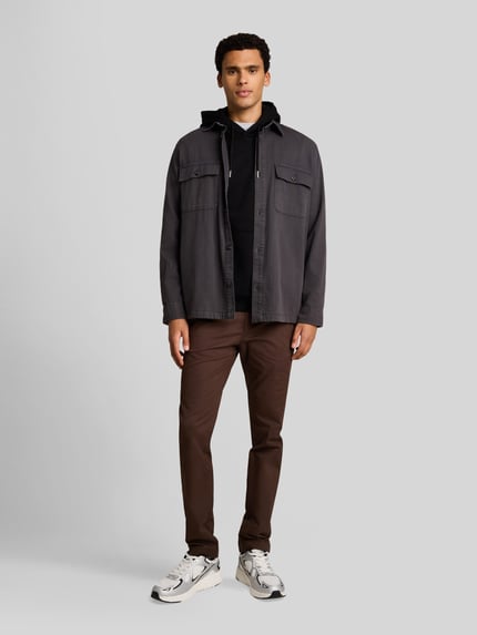 Tom Tailor Denim Regular Fit Hoodie aus Baumwoll-Mix Black 1