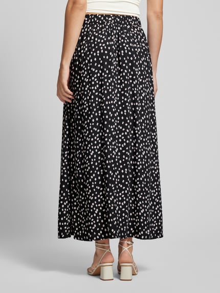 Tom Tailor Denim Maxirok van viscose met elastische band Zwart - 5