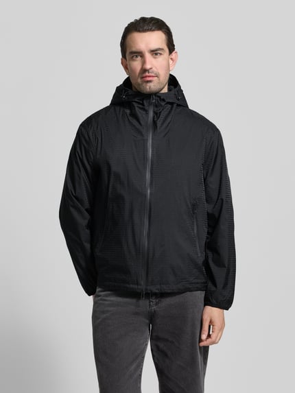 Emporio Armani Jacke mit Zweiwege-Reißverschluss Black 4
