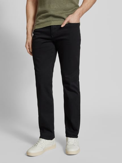 MCNEAL Regular fit jeans in 5-pocketmodel Zwart - 4