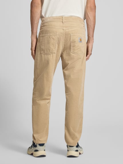 Carhartt Work In Progress Straight Fit Hose aus reiner Baumwolle in Cord-Optik Beige 5