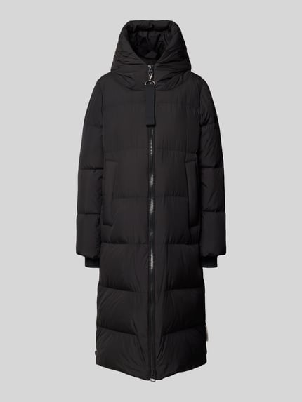 Marc O'Polo Regular Fit Daunenmantel mit Kapuze Black 2