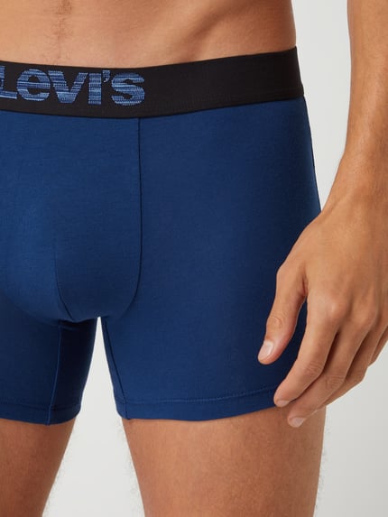 Levi's® Trunks mit Label-Stitching Dunkelblau 2