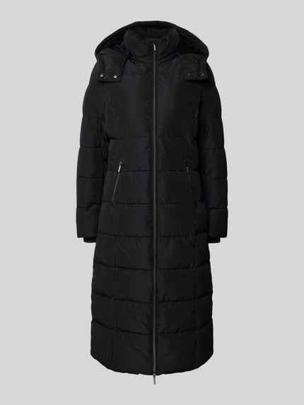 Jake*s Collection Steppmantel mit Zweiwege-Reißverschluss Black 2