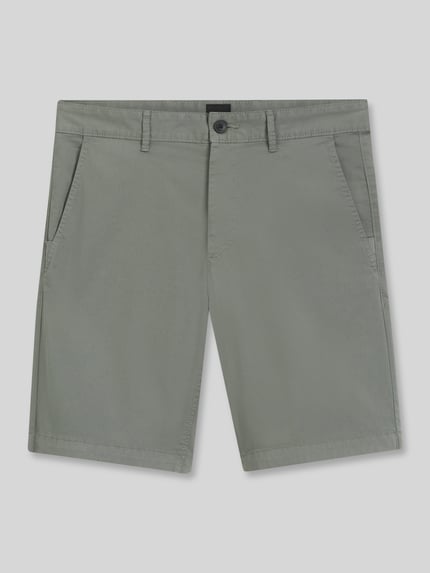 BOSS Orange Slim Fit Chinoshorts aus Baumwoll-mix Schilf 2