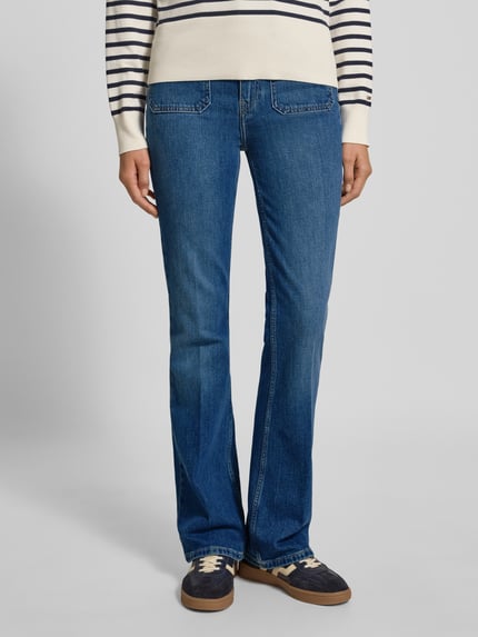 Tommy Hilfiger Bootcut jeans van katoenmix Bleu gemêleerd - 4