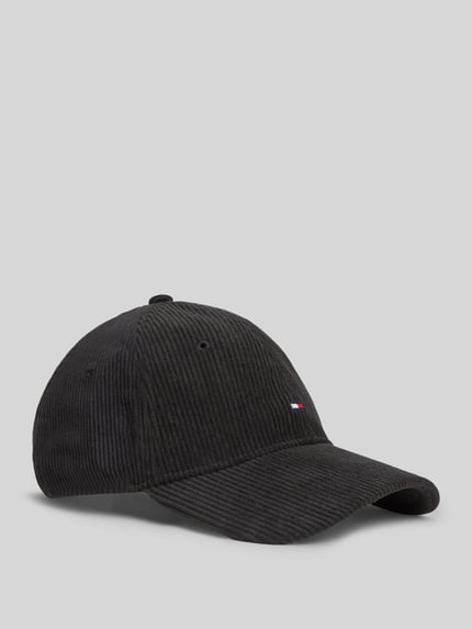 Tommy Hilfiger Cap mit Logo-Stitching Modell 'FLAG CORD' BLACK 1