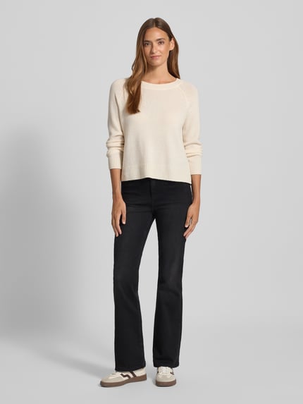 Christian Berg Woman Bootcut Fit Jeans mit Gürtelschlaufen Black 1