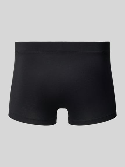 HANRO Trunks mit elastischem Bund und Label-Detail Marine 3