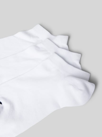 BOSS Sneakersokken met labeldetail in een set van 3 paar Wit - 2