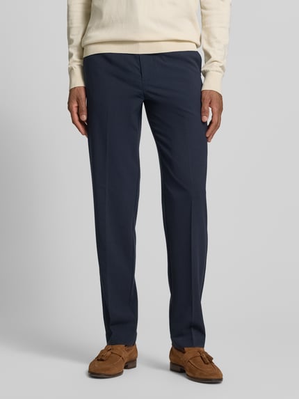 Lindbergh Slim Fit Stoffhose mit Viskose-Anteil Marine 4