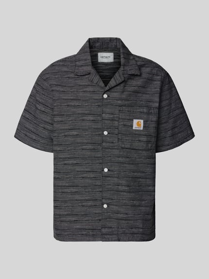 Carhartt Work In Progress Freizeithemd mit Reverskragen Modell 'Gellar' Black 2