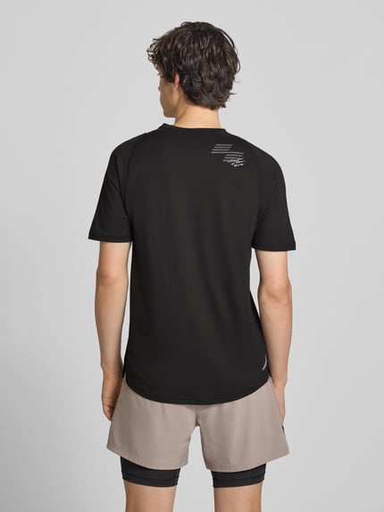 PUMA Performance Regular fit sport-t-shirt met logoprint model 'PWRMODE' Zwart - 5