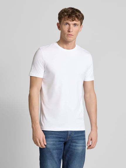 Christian Berg Men T-shirt met ronde hals Wit - 4