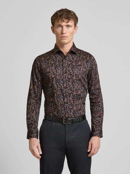 Matinique Regular fit vrijetijdsoverhemd met kentkraag, model 'Trostol' Paars - 4
