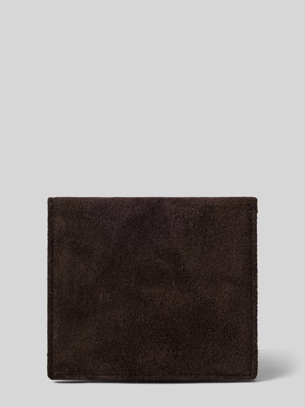 Produktfoto, Portemonnaie aus echtem Leder Modell 'INES' von LIEBESKIND BERLIN, braun, strukturierte Oberfläche, Damen Portemonnaie