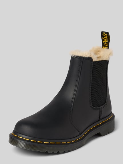 Dr. Martens Buty chelsea z naszywką z logo model ‘Leonore’ Czarny 1