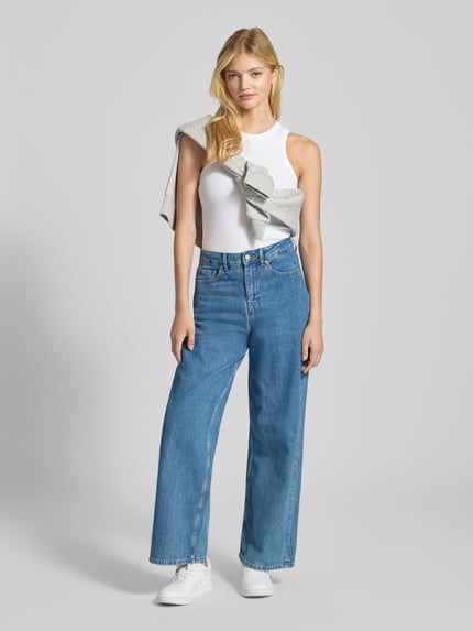 JJXX Wide Leg Jeans im 5-Pocket-Design Modell 'TOKYO' Jeansblau 1