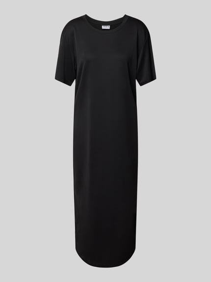 Jake*s Casual T-Shirt-Kleid mit Rundhalsausschnitt Black 2