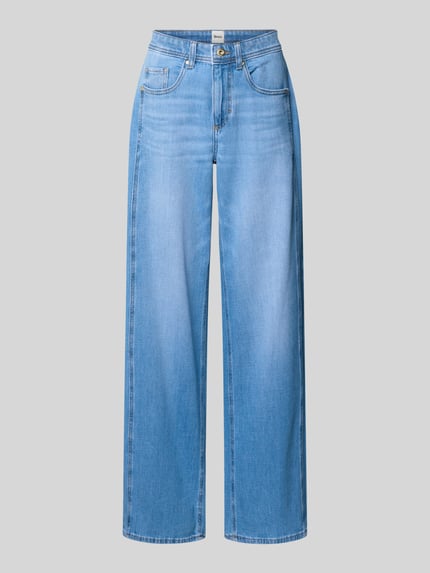 Brax Jeans met wijde Benen model 'MORGAN' Lichtblauw - 2
