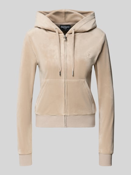 Sweatjack met fluweeloptiek Shop The Look MANNEQUINE
