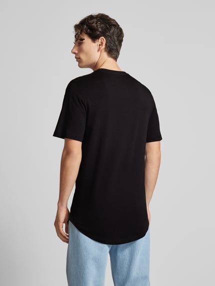 JACK & JONES T-Shirt mit Label-Patch Modell 'NOA' Black 5