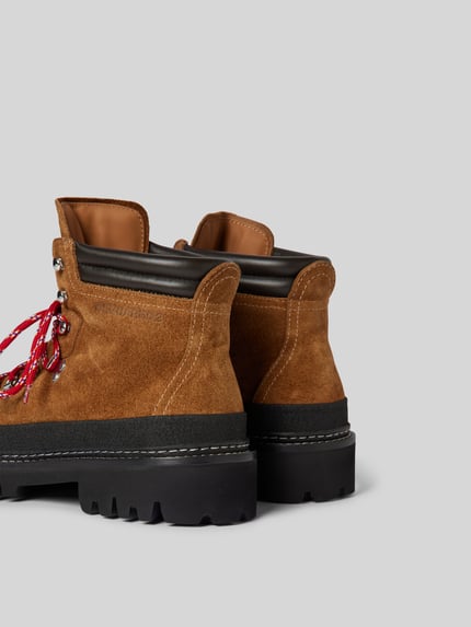 Dsquared2 Buty sznurowane z detalem z logo Beżowy 3