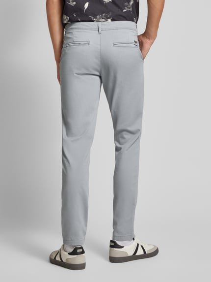 JACK & JONES Slim fit broek met steekzakken, model 'MARCO BOWIE' Zilver - 5