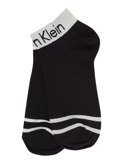CK Calvin Klein Sneakersokken in set van 2 Zwart - 1