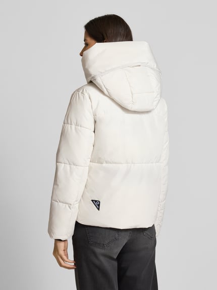 khujo Puffer Jacket mit Reißverschlusstaschen Modell 'AUDREY MATT' Offwhite 5